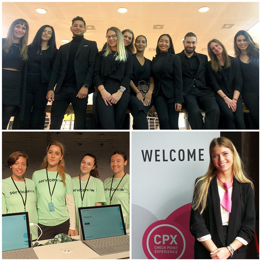 Conference and convention staff at a New York City event