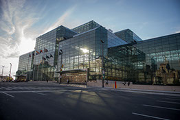 Jacob K. Javits Convention Center, Manhattan &mdash; event staff and hostesses for exhibitions in New York