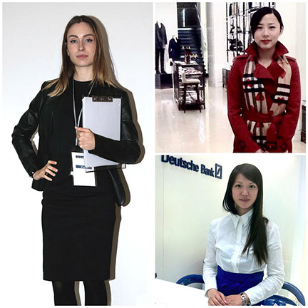 Multilingual event hostesses providing language support in New York