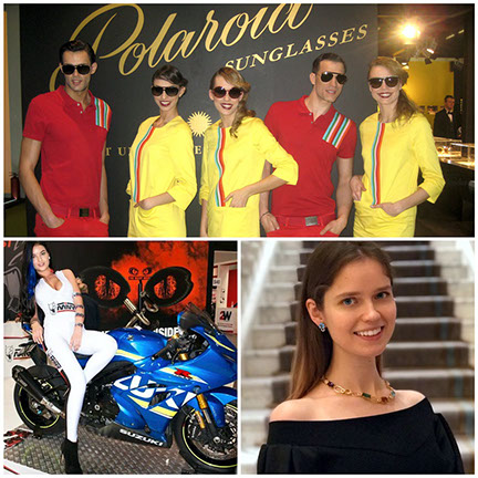 Promotional models for brand activations in New York City